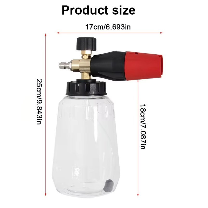Hochdruck-PA-Schaumkanone Eins – Pressure Washer Foam Gun Bewertung und Preis