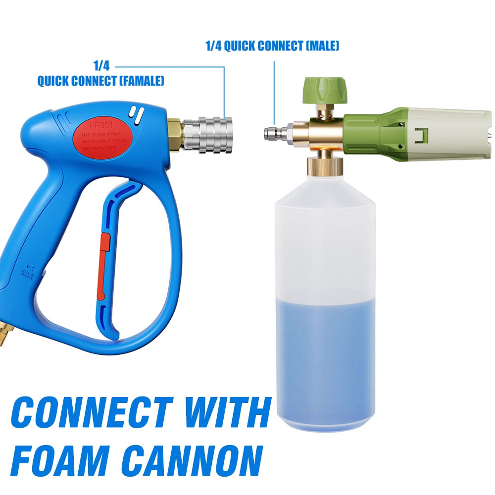 Aluminium Schaumpistole Lanze  – Pressure Washer Foam Gun Bewertung und Preis