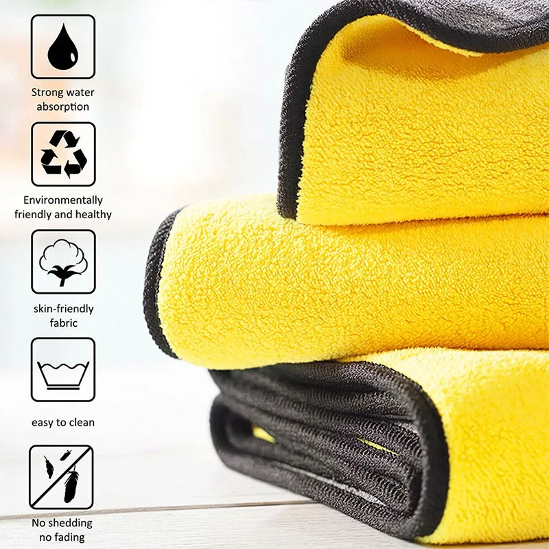 10/1Pcs Mikrofaser Reinigung H – Microfiber Towel Detailing Bewertung und Preis