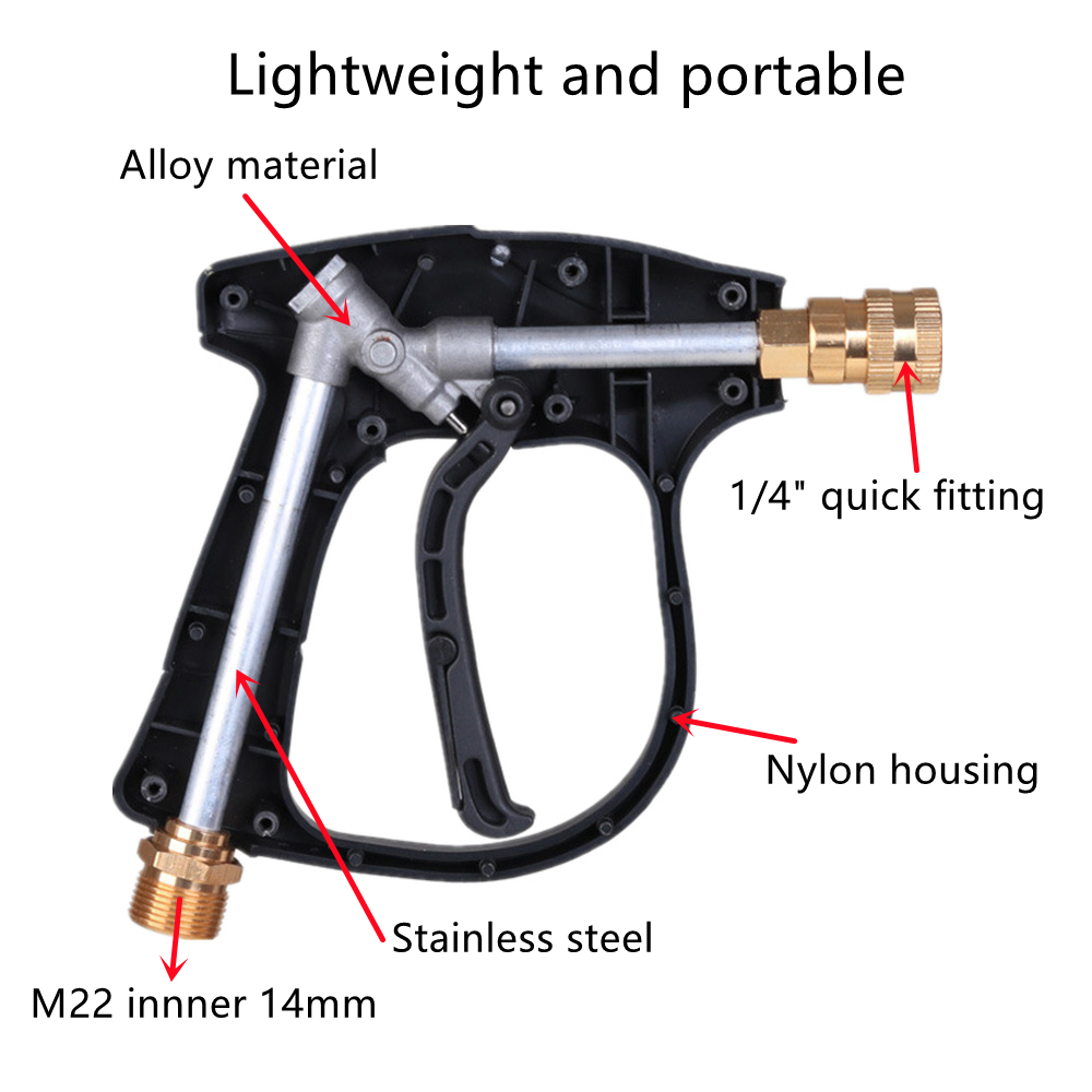 Hochdruckreiniger-Pistole + Sc – Pressure Washer Foam Gun Bewertung und Preis